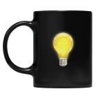 Кружка цветная UV-DTF