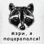 Енот - Мэри, я поцарапался!