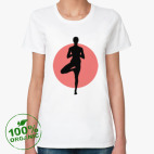 Женская футболка органик