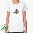 Женская футболка органик