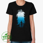 Женская футболка органик