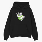 Толстовка худи оверсайз