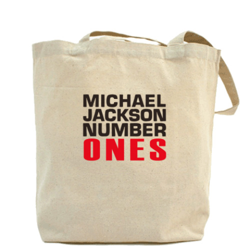 Сумка шоппер с принтом  Michael Jackson