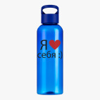 Прозрачная спортивная бутылка