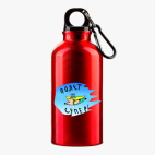 Металлическая бутылка 400 мл UV-DTF