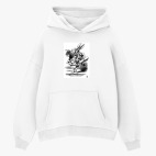 Толстовка худи оверсайз