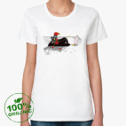 Женская футболка органик