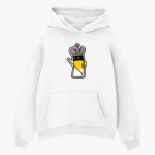 Толстовка худи оверсайз