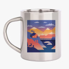 Кружка металлическая