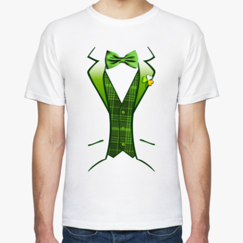 Футболка с принтом Лепрекон