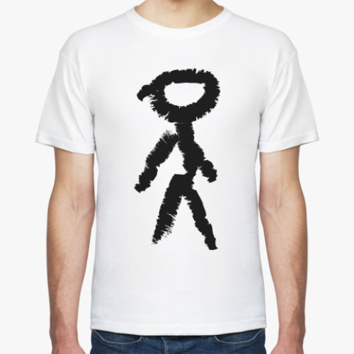 Футболка с принтом Человек