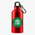 Металлическая бутылка 400 мл UV-DTF