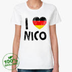 Женская футболка органик