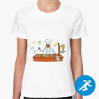 Женская спортивная футболка