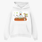 Толстовка худи оверсайз