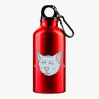 Металлическая бутылка 400 мл UV-DTF