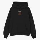 Толстовка худи оверсайз