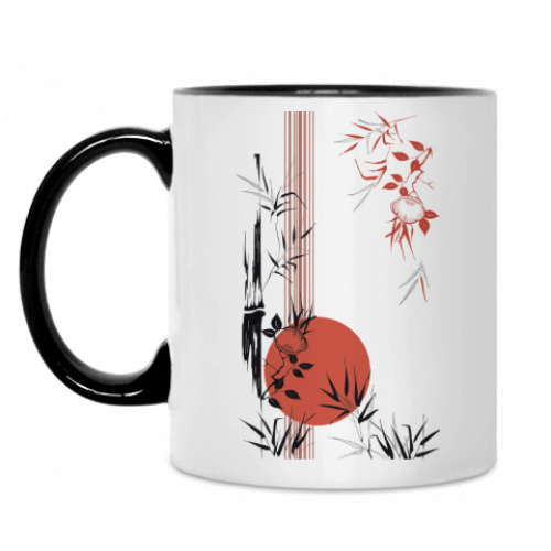 Кружка с принтом Япония