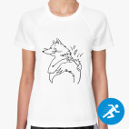 Женская спортивная футболка