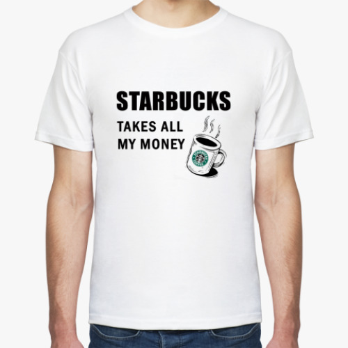 Футболка с принтом Старбакс