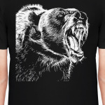 Звериный оскал, пасть медведя, хищник