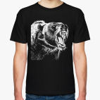 Звериный оскал, пасть медведя, хищник