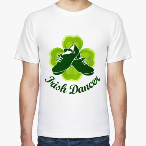 Футболка с принтом Irish dancer