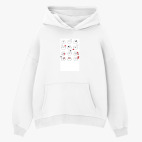 Толстовка худи оверсайз