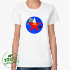 Женская футболка органик