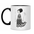 Кружка двухцветная