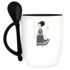 Кружка с ложкой