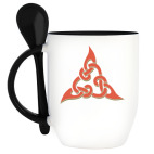 Кружка с ложкой