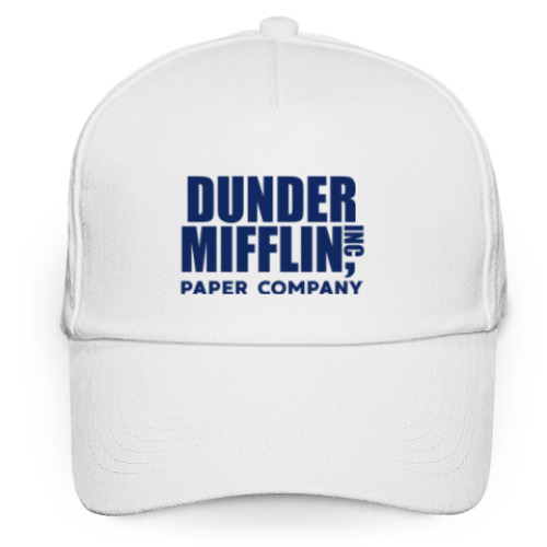 Кепка бейсболка с принтом Dunder Mifflin / The Office