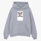 Толстовка худи оверсайз