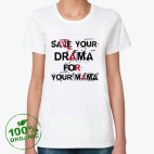 Женская футболка органик