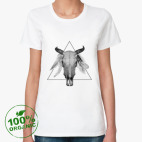 Женская футболка органик