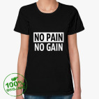 Женская футболка органик