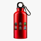 Металлическая бутылка 400 мл UV-DTF