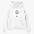 Толстовка худи оверсайз