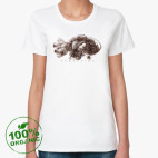 Женская футболка органик