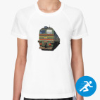 Женская спортивная футболка
