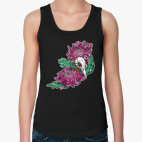 Хризантемы и череп