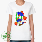 Женская футболка органик