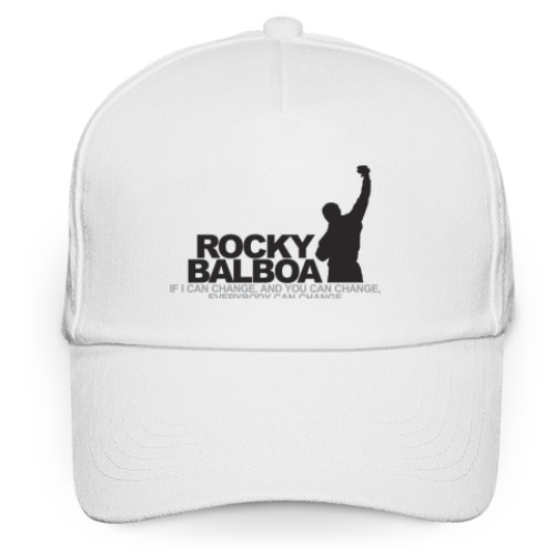 Кепка бейсболка с принтом Рокки Бальбоа