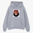 Толстовка худи оверсайз