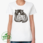 Женская футболка органик