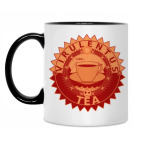 Кружка двухцветная