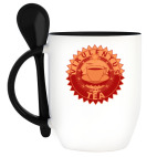 Кружка с ложкой