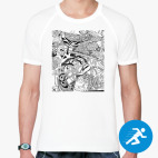 Мужская спортивная футболка