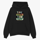 Толстовка худи оверсайз